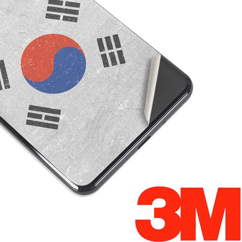 South Korean Flag Distressed Google Pixel 3 XL Skin